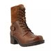 Popular Women's Boots Autumn/Winter Square Heel Mid-Calf Laced Low-Top Boots British Style Martin Boots_vogvips.com