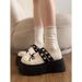 .Flat-bottomed Low-heeled Women's Shoes - 26 New Spring-autumn Round-toe Mary Jane Shoes_vogvips.com
