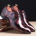 2559 【 People's Collection 】 British Plus Size Pointed Men's Hairstylist, Nightclub Shoes, Korean Version Trendy Patent Hairstylist, Shoes,_vogvips.com