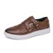 Euro Step New Fashion Large Loafers Business Korean Style Casual Leather British Lazy Size 46 Men's Shoes_vogvips.com