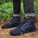 Men's Outdoor Hiking Shoes - Anti-Slip, Breathable Flyknit, EVA Midsole For Trail Running, Camping, Fishing & Rock Climbing Rock Climbing Shoes_vogvips.com