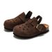 RUIZUSTOCK Spring And Autumn Children's CorkBreathable Boys' Shoes Girls' Outdoor Sandals Suede_vogvips.com