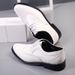 Euro Step Summer Carved Business Formal British Style Large Size Brogue Leather Hollow Perforated Men's Shoes_vogvips.com