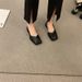 2025 New Summer French Style Closed-Toe Sandals Soft Sole Women's Square Toe Flat Design Sense Single Shoes_vogvips.com