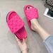 Women's European American Style Printed Platform Sandals Velcro Apricot EVA Slippers For Summer Popular Online Style_vogvips.com