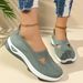 for Women Cross-Border Large Size Women's Soft Sole Comfortable Slip-On Mom Mesh Breathable Old Beijing Cloth Shoes_vogvips.com