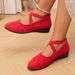 2026 Spring New European And American Style Large Size Pointed Toe Wedge Heel Wo's Loafers Sports Casual Shoes For_vogvips.com