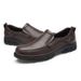 Men's Casual Men's Shoes Leather Shoes Soft Sole Large Size Lazy Shoes_vogvips.com