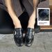 Cameido Women's Leather Loafers With Tassels And Belt Buckles Soft Bottom Soft Upper Deep V Single Shoes For Spring_vogvips.com
