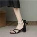 French-style Pearl Sandals For Women, Summer Low-heel 2026 New Fashion Design, Niche Bridesmaid Chunky High-heeled Shoes_vogvips.com