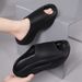 Coconut Men, Trendy Outerwear, Super Soft Thick Bottom, Casual And Non Slip, Suitable Outdoor Sports, Cool Slippers For_vogvips.com