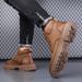 New Leather Spring Men's Shoes High-top Men's Heightening Tooling Martin Boots_vogvips.com