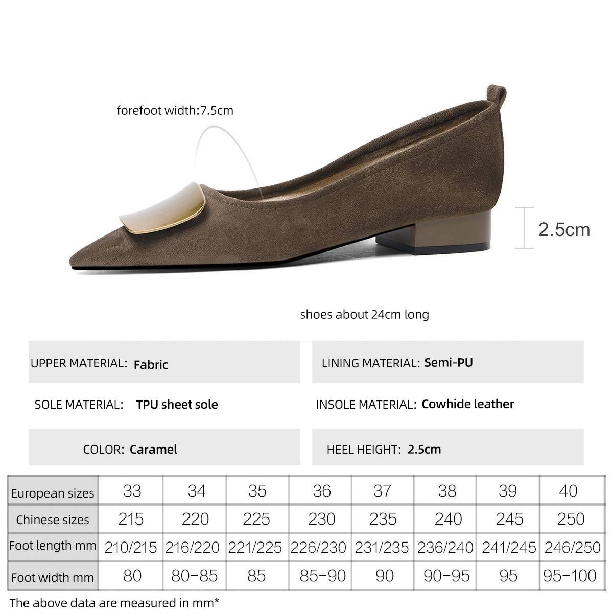 Cameido Shoes For Women. These Pointed - Toe Flat - Soled Shoes Feature A French - Style “mama Shoe” Design, Perfect For Commuting_vogvips.com