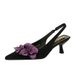 8295-H57 European American Style Party Stiletto Low-cut Backless Women's Shoes With Unique Design, Contrasting Colors,_vogvips.com