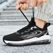 Large Size Sports New Cushioning Rebound Lightweight Running Shoes, Spring And Summer Mesh Breathable Casual Shoes_vogvips.com