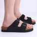 Comwarm Classic For Women Men Fashion Soft Thick Sole Cork Slippers Summer Beach Home Open Toe Flat Sandals_vogvips.com