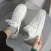 White Sneakers 2024 Spring Autumn New Versatile Niche Ins Trendy Women's Casual Sports Flat Shoes_vogvips.com