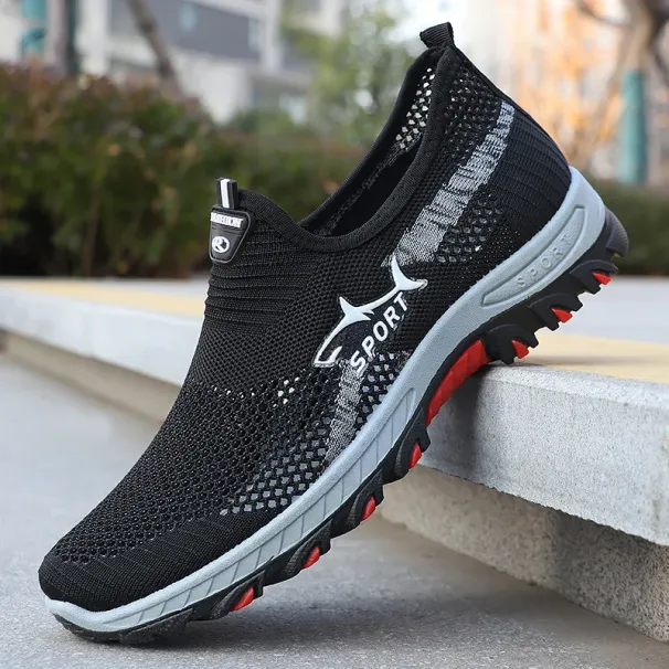 Men's Summer Sporty Men's Mesh Breathable Sports Canvas Lightweight Sneakers Cheap Shoes Clearance_vogvips.com