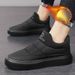 Men's Shoes Men's Winter New Style Plus Velvet Thick Warm Waterproof Slip On Cotton Shoes Thick Sole Leisure Outdoor Work Snow Boots_vogvips.com