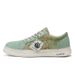Men's Color Block Flat Low Top Sneakers Breathable Lightweight Casual Vintage Retro Versatile Sport Shoes For Daily Walking_vogvips.com