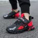 Boys Shoes 10 15 Years Old Spring And Autumn New Leather Surface Light Soft Sole Children Students Light Running Sports Shoes_vogvips.com