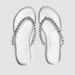 Fairy Style Simple Flat Toe Clip-On For Women Summer Outdoor French Metal High-End Vacation Beach Sandals_vogvips.com