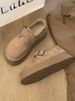 Retro Burken Women's 25 Spring New Single Shoe Thick-soled, Height-increasing Soft Sole_vogvips.com