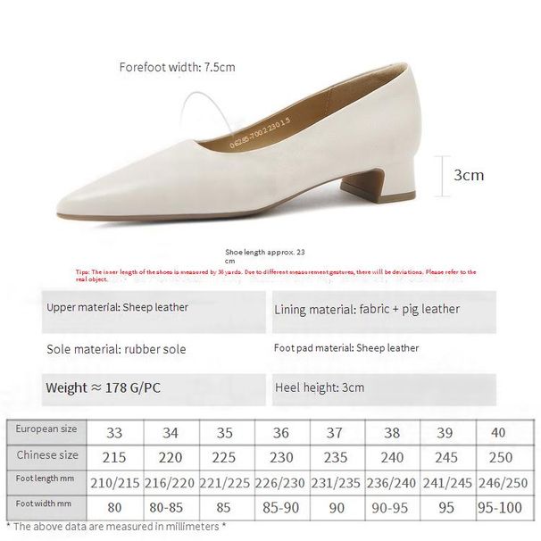 Cameido Women's Leather High Heels For Daily Commute - Comfortable & Stylish Work Pumps_vogvips.com