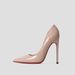 Shoes For Women 2023 Ladies Brand Pumps Red Bottom High Heels Pointed Toe Thin Heel 10cm 12cm Sexy Wedding Shoes Plus Size 44_vogvips.com