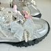 Ballet Shoes High End Decorative Buckle Pearl Chain Bow Shoe Flower Pendant_vogvips.com
