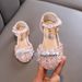 New Ladies Baby Girls Girls Princess Diamond Sandals Single Shoes Leather Shoes Dance Performance Shoes_vogvips.com