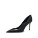 Black High-heeled Shoes For Workplace Commuting, Pointed Toe, Stiletto Heel, French Design, Comfortable And Versatile_vogvips.com