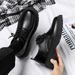 Men's Casual Dress Shoes - Round Toe Business Oxford Shoes With Thick Sole For Teenagers And Young Adults - Breathable PU Leather With EVA Insole_vogvips.com
