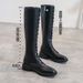 Long For Women New Autumn Winter Black Over-the-Knee Thickened High Martin Boots_vogvips.com