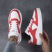 Men's Low Cut Casual Sports Shoes, Lightweight And Comfortable Board Shoes, Suitable For Daily Wear, All Season Fashionable Lace Up Men's Flat Shoes_vogvips.com