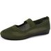 plus Size round Toe Flat Casual Women's Shoes Flyknit Hollowed out Spring Summer Fashionable Hollow Flyknit Flat Footwear_vogvips.com