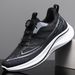 Casual New Gradient Color Youth Sports Breathable Ultra-Light Bottom Rotating Button Men's Running Shoes_vogvips.com
