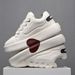 Men's Shoes Sneakers Trendy Shoes Versatile Casual Men's Thick Soled Trendy Shoes Sports Fashion White Shoes Men's Shoes_vogvips.com