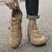 Dexun Shoes Men's Young White Shoes Sot-soled Casual Forrest Gump Shoes Board Shoes Running Shoes_vogvips.com