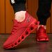 Men's Spring And Summer Breathable Woven Mesh Surface High-quality Lace-up New Casual Outdoor Sports Comfortable Running Shoes_vogvips.com