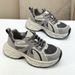 Real Leather Dad Children's Versatile Casual Sports 2026 Spring And Summer New Thick Soled Height Increasing Women's_vogvips.com