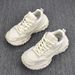Korean Version Breathable 2025 Spring Low Top Men's Board White Shoes, Leather Surface, New Versatile Thick Sole, Casual_vogvips.com