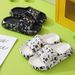 Soft Soled Slippers With A Poop Like Feel Suitable Outdoor Wear Couples In Summer, Versatile Men, Popular And Trendy For_vogvips.com