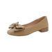 Spring And Summer Fairy French Bow Beanie Shoes Women's Shallow Mouth Single Shoes Ladyshoes Grandma Shoes_vogvips.com