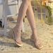 French-style Rhinestone Snake-strap High-heeled Women, 2026 Summer New Model, Suitable For Pairing With Dresses,_vogvips.com