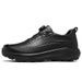 Men's Summer Leather Sneakers with Rotating Buckle Hollow out Non-Slip Sports Casual Shoes Breathable Thick Sole Outdoor Hiking_vogvips.com