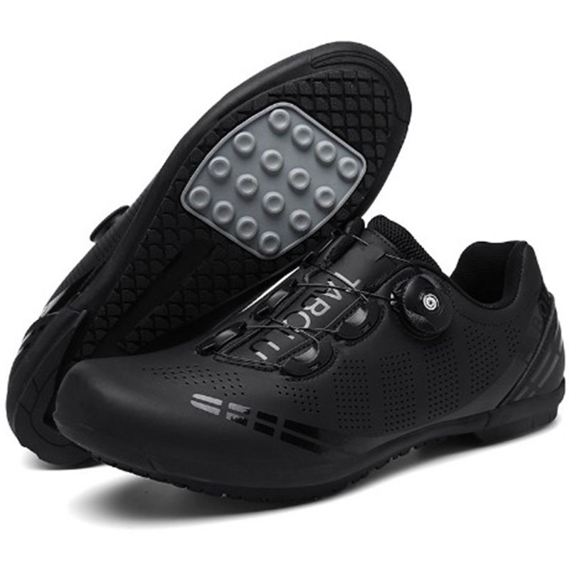Mountain Road Bike Lock Shoes Four Seasons Hard Soled Men's And Women's Breathable Unlocked Cycling Shoes Help Bicycle Shoes_vogvips.com