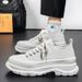Casual Dad Fashion Shoes Men's Canvas Summer Breathable Sports Shoes Classic Versatile_vogvips.com