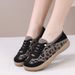 Leopard Print German Training Spring Summer New Meh Single Soft Sole Breathable Caual Women' Slip-On Mom_vogvips.com