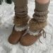 Mao Mao Snow Boots Women's Velvet Thermal Cotton Shoes Children's Short Boots Tide_vogvips.com